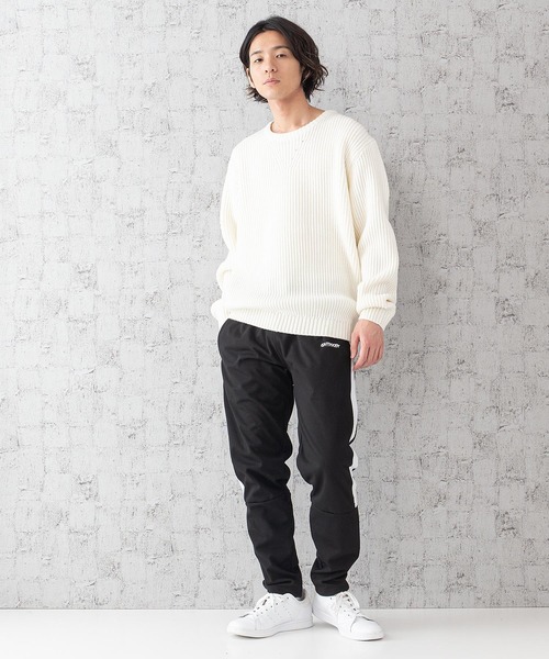OUTDOOR PRODUCTS(アウトドアプロダクツ)の「【OUTDOOR PRODUCTS】防風裏フリース ストレッチジョガーパンツ サイドライン入り テーパードシルエット(スウェットパンツ・メンズ・チャコールグレー/グレー/スミクロ/ブラック・MEDIUM/X-LARGE/LARGE/SMALL)」の17枚目の写真