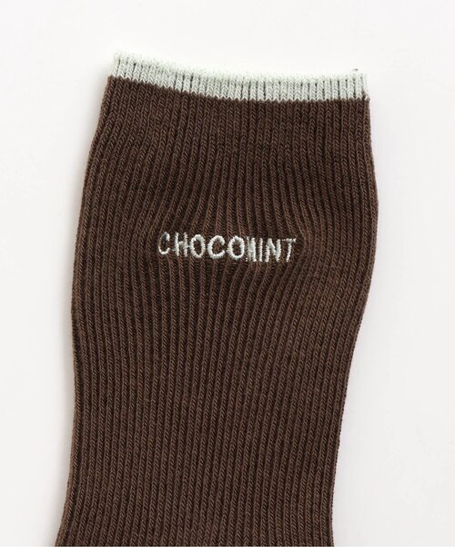 apres les cours(アプレレクール)の「シンプルロゴ ソックス(ソックス/靴下・キッズ・ブラウン/サックスブルー/レッド/ミント・15 /12/18/21)」の7枚目の写真