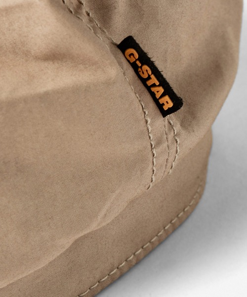 G-STAR(ジースター)の「RIV HAT/キャスケット(ハンチング/ベレー帽・メンズ・ベージュ・ONE SIZE)」の4枚目の写真