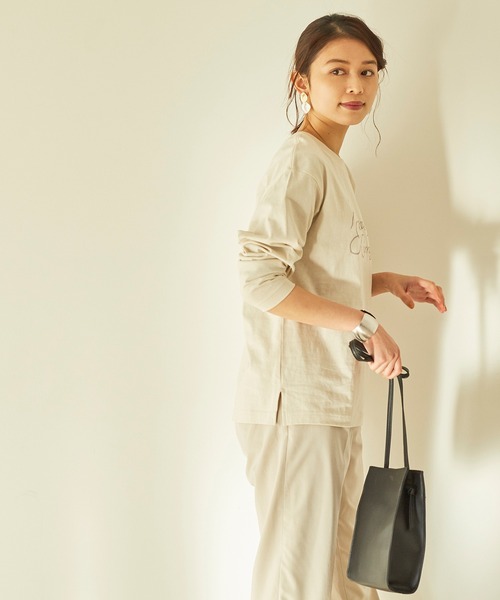 BIGロゴ ベーシックロングTシャツ（Tシャツ/カットソー