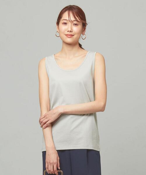 closet story(クローゼットストーリー)の「<closet story>2WAY ホールド タンクトップ(タンクトップ・レディース・ライトピンク/ブラック/ベージュ/ホワイト・M/S)」の4枚目の写真