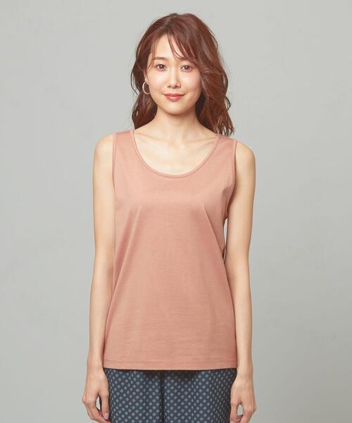 closet story(クローゼットストーリー)の「<closet story>2WAY ホールド タンクトップ(タンクトップ・レディース・ライトピンク/ブラック/ベージュ/ホワイト・M/S)」の14枚目の写真