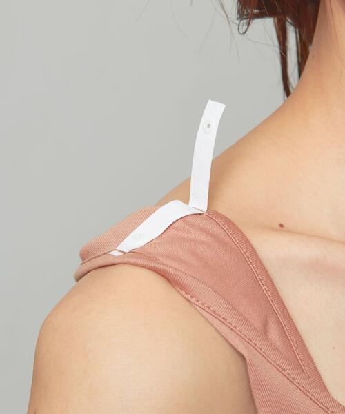 closet story(クローゼットストーリー)の「<closet story>2WAY ホールド タンクトップ(タンクトップ・レディース・ライトピンク/ブラック/ベージュ/ホワイト・M/S)」の15枚目の写真