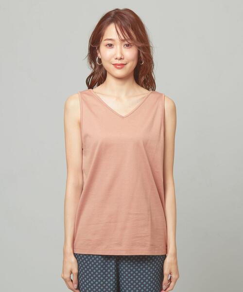 closet story(クローゼットストーリー)の「<closet story>2WAY ホールド タンクトップ(タンクトップ・レディース・ライトピンク/ブラック/ベージュ/ホワイト・M/S)」の8枚目の写真