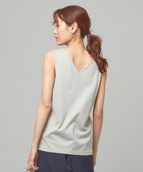 closet story(クローゼットストーリー)の「<closet story>2WAY ホールド タンクトップ(タンクトップ・レディース・ライトピンク/ブラック/ベージュ/ホワイト・M/S)」の16枚目の写真