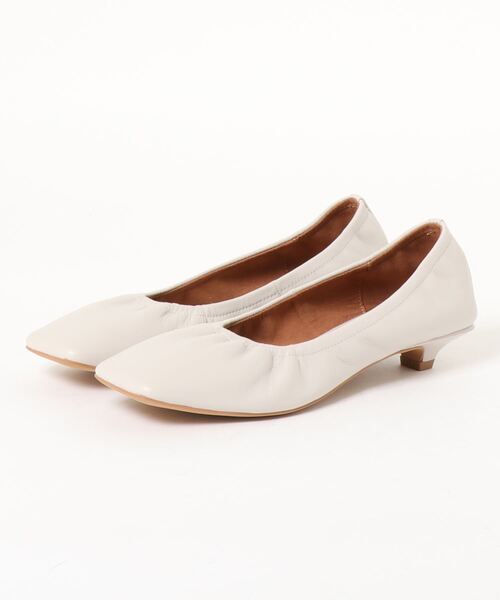 Daniella&GEMMA（ダニエラアンドジェマ）の「スクエアトゥキトゥンヒールパンプス（パンプス・レディース・パープル/ブラック/ベージュ/アイボリー・37/39/38/36/35）」の21枚目の写真