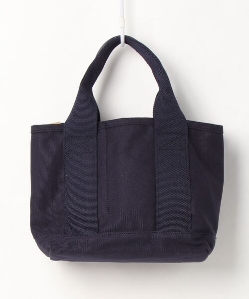 LBC（エルビーシー）の「※非※キャンバス仕切りミニトートバッグ（トートバッグ・レディース・ブラック/ベージュ/ネイビー/イエロー/カーキブラウン・FREE）」の7枚目の写真