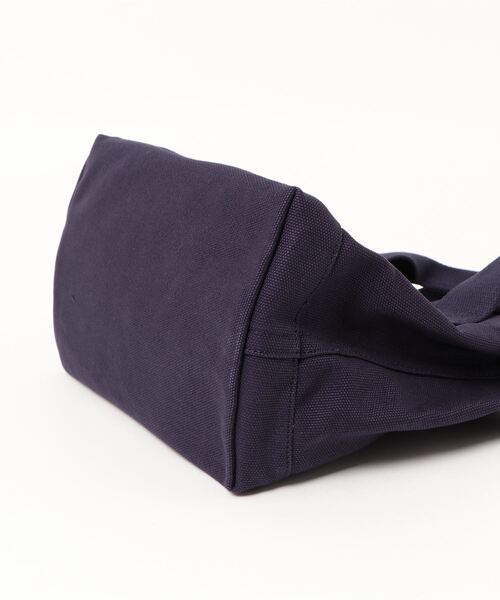 LBC（エルビーシー）の「※非※キャンバス仕切りミニトートバッグ（トートバッグ・レディース・ブラック/ベージュ/ネイビー/イエロー/カーキブラウン・FREE）」の8枚目の写真