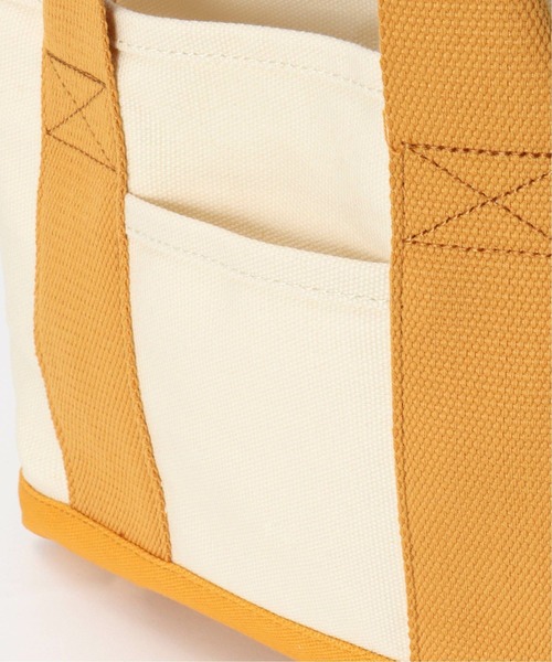 LBC（エルビーシー）の「※非※キャンバス仕切りミニトートバッグ（トートバッグ・レディース・ブラック/ベージュ/ネイビー/イエロー/カーキブラウン・FREE）」の12枚目の写真