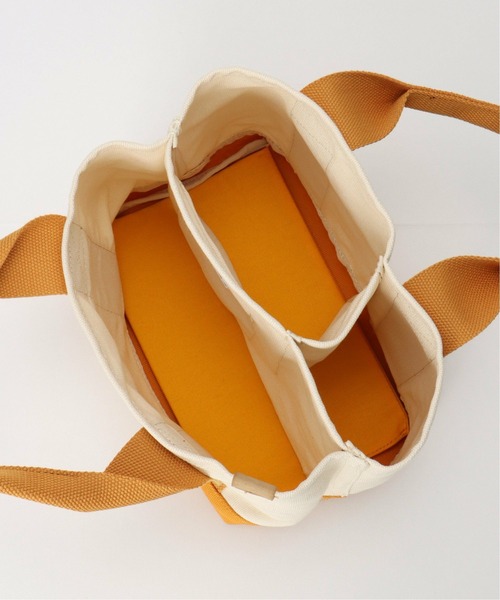 LBC（エルビーシー）の「※非※キャンバス仕切りミニトートバッグ（トートバッグ・レディース・ブラック/ベージュ/ネイビー/イエロー/カーキブラウン・FREE）」の13枚目の写真