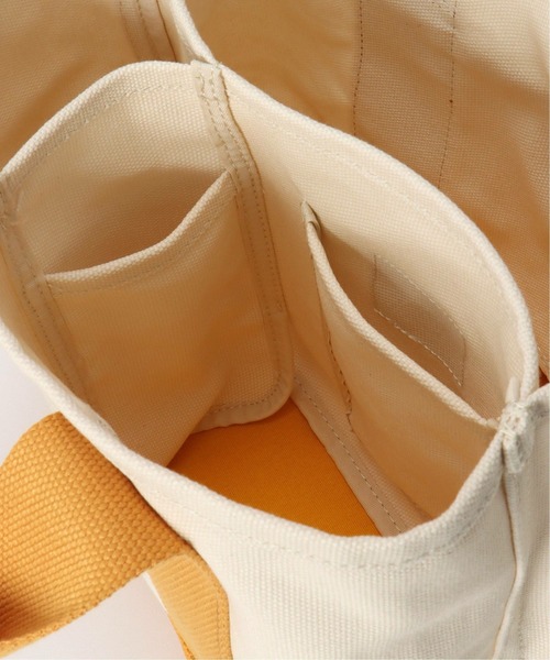 LBC（エルビーシー）の「※非※キャンバス仕切りミニトートバッグ（トートバッグ・レディース・ブラック/ベージュ/ネイビー/イエロー/カーキブラウン・FREE）」の15枚目の写真