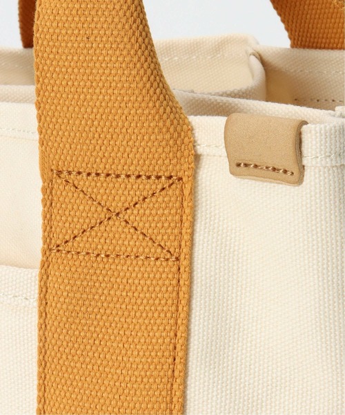 LBC（エルビーシー）の「※非※キャンバス仕切りミニトートバッグ（トートバッグ・レディース・ブラック/ベージュ/ネイビー/イエロー/カーキブラウン・FREE）」の16枚目の写真