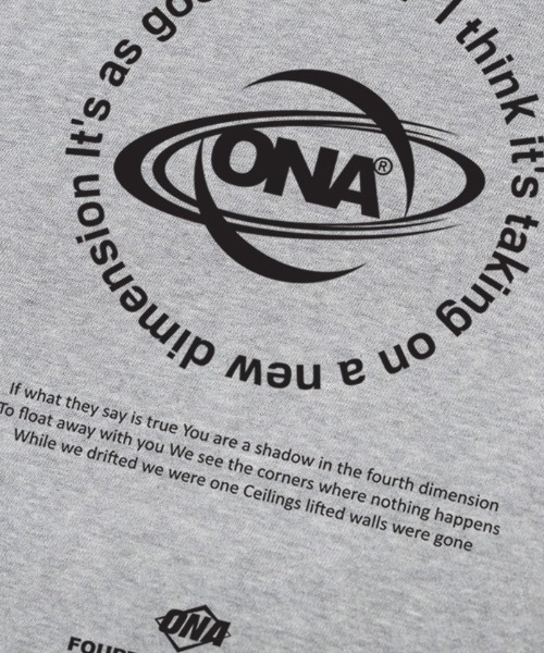 ONA（オーエヌエー）の「『ONA/オーエヌエー』2ND CIRCLE IN EARTH HOOD ZIP-UP/ユニセックス サークル イン アース フードジップアップ（パーカー・メンズ・ブラック/グレー・FREE）」の14枚目の写真