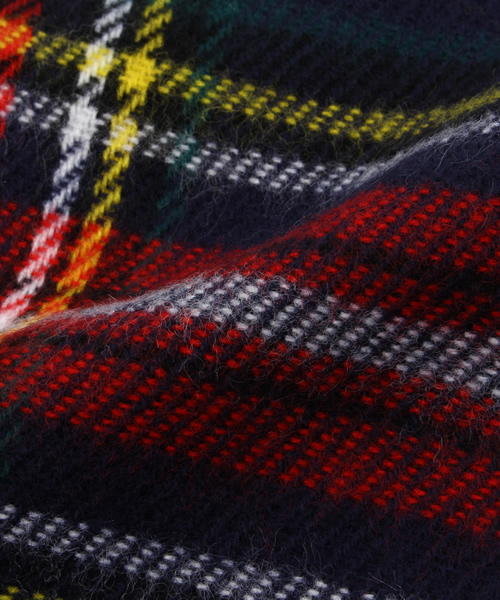 WEGO（ウィゴー）の「WEGO/チェックマフラー（マフラー・メンズ・ホワイト/ホワイト系その他/ブラック/グレー/グリーン/ブルー/ピンク/レッド/レッド系その他/ワイン・FREE）」の13枚目の写真