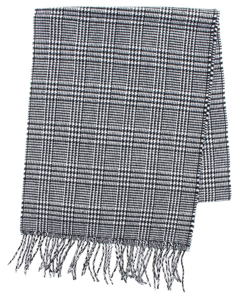 WEGO（ウィゴー）の「WEGO/チェックマフラー（マフラー・メンズ・ホワイト/ホワイト系その他/ブラック/グレー/グリーン/ブルー/ピンク/レッド/レッド系その他/ワイン・FREE）」の15枚目の写真