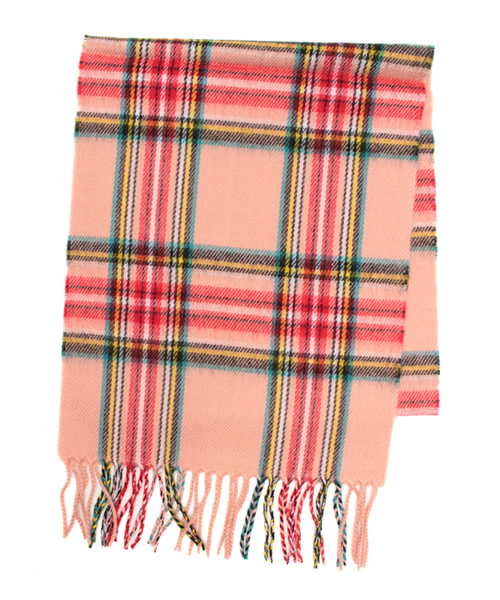 WEGO（ウィゴー）の「WEGO/チェックマフラー（マフラー・メンズ・ホワイト/ホワイト系その他/ブラック/グレー/グリーン/ブルー/ピンク/レッド/レッド系その他/ワイン・FREE）」の18枚目の写真