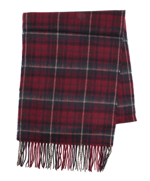 WEGO（ウィゴー）の「WEGO/チェックマフラー（マフラー・メンズ・ホワイト/ホワイト系その他/ブラック/グレー/グリーン/ブルー/ピンク/レッド/レッド系その他/ワイン・FREE）」の14枚目の写真