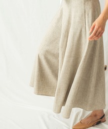 NARACAMICIE | 麻調合繊2WAYリボン付きフレアパンツ(その他パンツ)