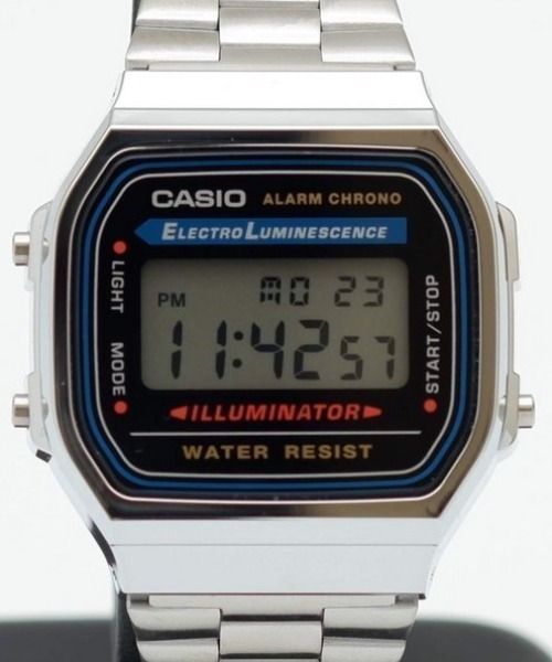 CASIO(カシオ)の「【CASIO(カシオ)】/BASIC DIGITAL SV(デジタル腕時計・メンズ・シルバー・FREE)」の4枚目の写真