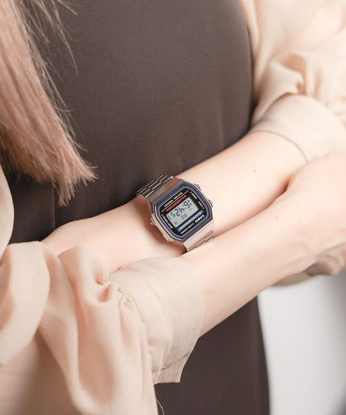 CASIO(カシオ)の「【CASIO(カシオ)】/BASIC DIGITAL SV(デジタル腕時計・メンズ・シルバー・FREE)」の3枚目の写真