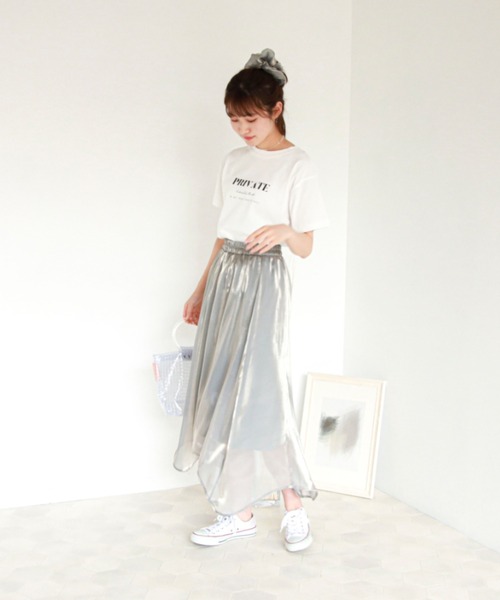 EPIMI E'PIMMY（エピミエピミー）の「アソートモノトーンT（Tシャツ/カットソー・レディース・ホワイト/ブラック/オフホワイト/ホワイト系その他/ブラック系その他/グレー系その他・MEDIUM）」の21枚目の写真