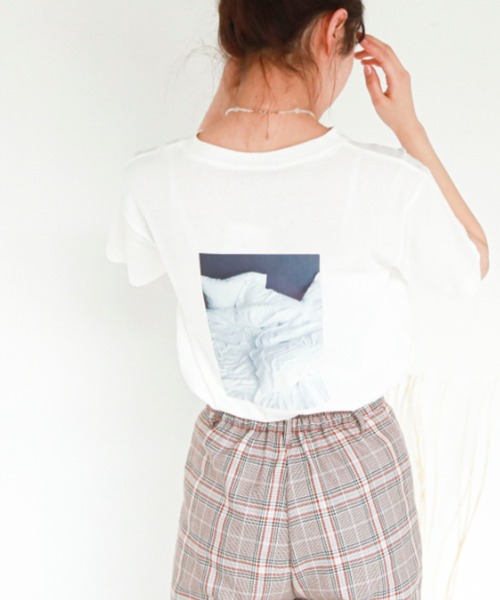 EPIMI E'PIMMY（エピミエピミー）の「アソートモノトーンT（Tシャツ/カットソー・レディース・ホワイト/ブラック/オフホワイト/ホワイト系その他/ブラック系その他/グレー系その他・MEDIUM）」の19枚目の写真