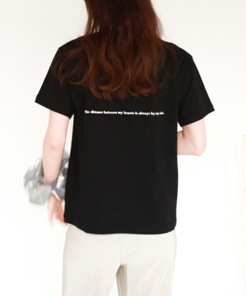 EPIMI E'PIMMY（エピミエピミー）の「アソートモノトーンT（Tシャツ/カットソー・レディース・ホワイト/ブラック/オフホワイト/ホワイト系その他/ブラック系その他/グレー系その他・MEDIUM）」の15枚目の写真