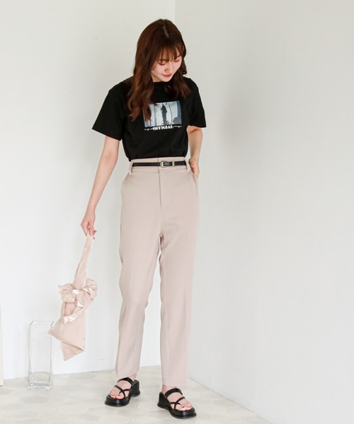 EPIMI E'PIMMY（エピミエピミー）の「アソートモノトーンT（Tシャツ/カットソー・レディース・ホワイト/ブラック/オフホワイト/ホワイト系その他/ブラック系その他/グレー系その他・MEDIUM）」の10枚目の写真