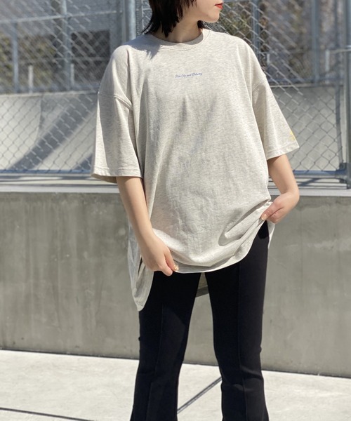 PBLIM(ページボーイリム)の「【PAGEBOYLIM】フルーツショップT(Tシャツ/カットソー・レディース・オートミール/チャコール・MEDIUM/LARGE)」の8枚目の写真