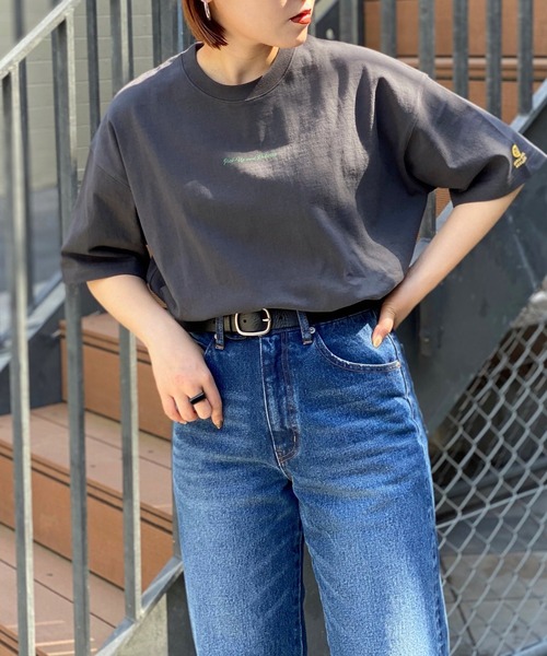 PBLIM(ページボーイリム)の「【PAGEBOYLIM】フルーツショップT(Tシャツ/カットソー・レディース・オートミール/チャコール・MEDIUM/LARGE)」の11枚目の写真