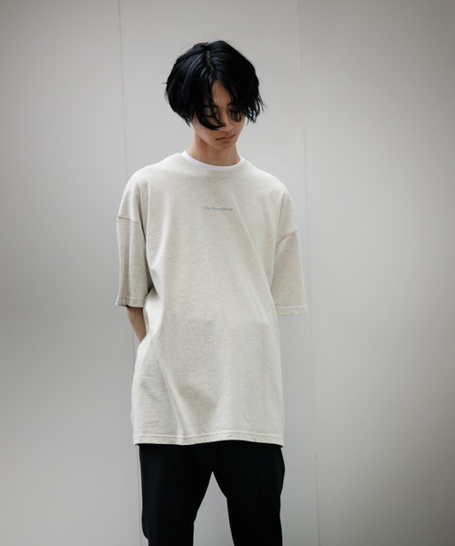 PBLIM(ページボーイリム)の「【PAGEBOYLIM】フルーツショップT(Tシャツ/カットソー・レディース・オートミール/チャコール・MEDIUM/LARGE)」の22枚目の写真