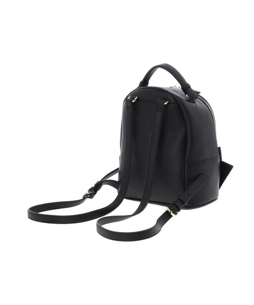 【美品】メゾンドフルール　ビッグリボン　リュック　レディース　ブラック　上品 Maison de FLEUR（メゾンドフルール）の「ビッグリボンリュック