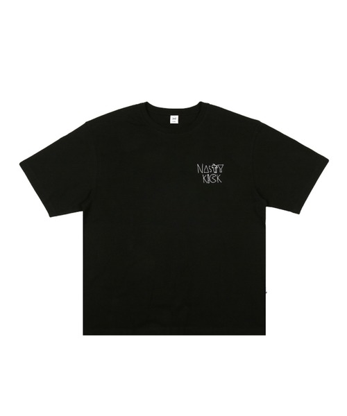 NASTY KICK（ナスティーキック）の「『NASTYKICK/NS+K/ナスティーキック』N MONSTER TEE/バックプリント 半袖Tシャツ（Tシャツ/カットソー・メンズ・ホワイト/ブラック・M/L）」の9枚目の写真