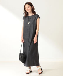 Demi-Luxe BEAMS | Demi-Luxe BEAMS / 2way バッククロスワンピース(ワンピース)