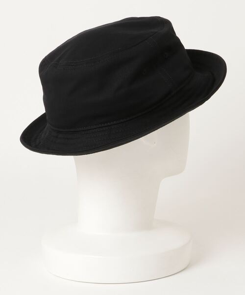 STARTER（スターター）の「STARTER/スターター ハット C.TWILL BUCKET HAT 107192002（ハット・メンズ・ホワイト/ブラック/ブラウン・FREE）」の4枚目の写真