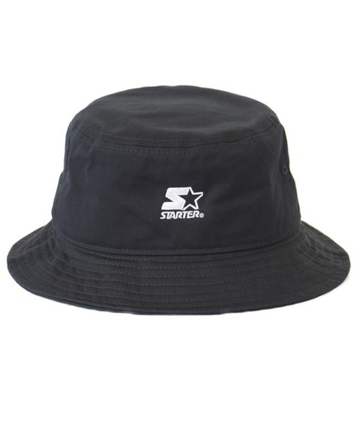 STARTER（スターター）の「STARTER/スターター ハット C.TWILL BUCKET HAT 107192002（ハット・メンズ・ホワイト/ブラック/ブラウン・FREE）」の7枚目の写真