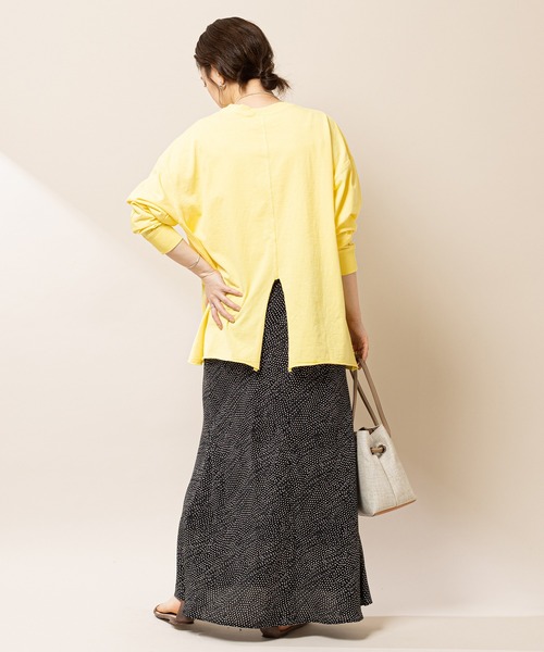 SHENERY（シーナリー）の「レーヨンプリントマーメイドマキシスカート（スカート・レディース・ブラック/レッド/オフホワイト・36/38）」の17枚目の写真