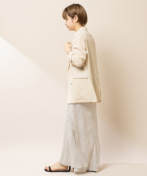 SHENERY（シーナリー）の「レーヨンプリントマーメイドマキシスカート（スカート・レディース・ブラック/レッド/オフホワイト・36/38）」の20枚目の写真