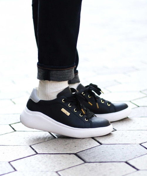 Kitson キットソン プラットフォーム ウエッジ 撥水加工スニーカー Husky スニーカー Atmos Pink アトモスピンク のファッション通販 Zozotown