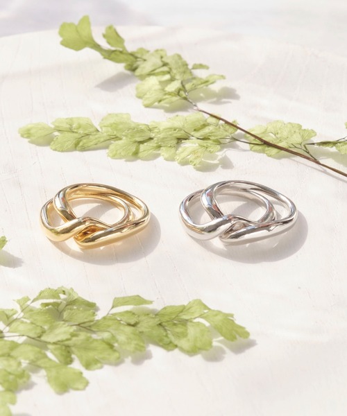 Phoebe(フィービィー)の「リンクアップリング(リング・レディース・シルバー/ゴールド・FREE)」の5枚目の写真