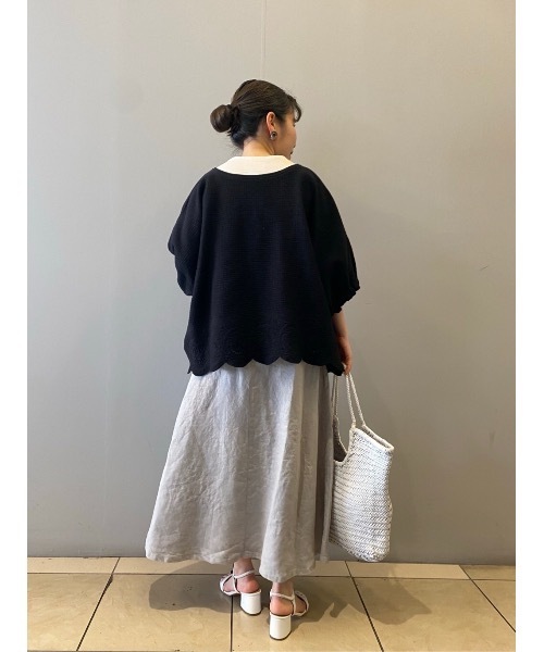 BEARDSLEY（ビアズリー）の「リネンウエストリブスカート（スカート