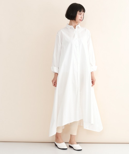 ブランド古着 シャツワンピース シャツワンピース Merlot Ikyu メルローイキュウ のファッション通販 Zozoused