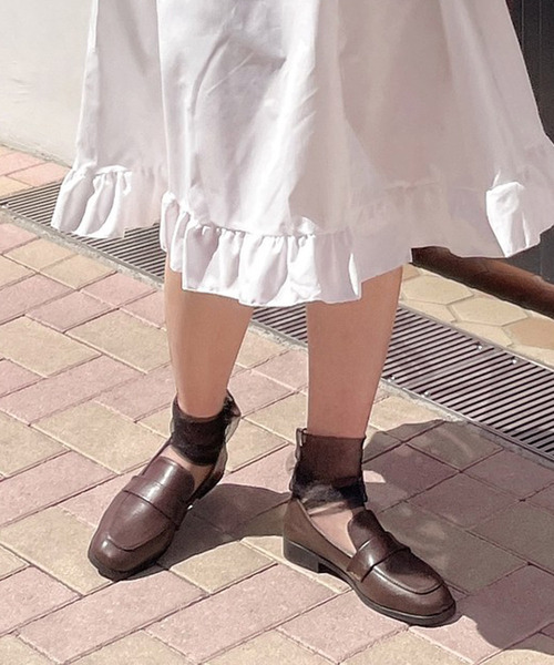 Crea titty&Co. PETIT（クレアティティーアンドコープチ）の「【Crea titty&Co.PETIT】Crea ローファー（ローファー・レディース・ブラック/ブラウン・SMALL/MEDIUM）」の5枚目の写真