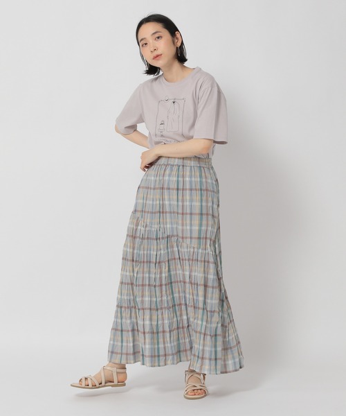 studio CLIP(スタディオクリップ)の「アソートクリンクルスカート(スカート・レディース・ブラウン/その他1/その他2・MEDIUM/LARGE)」の5枚目の写真