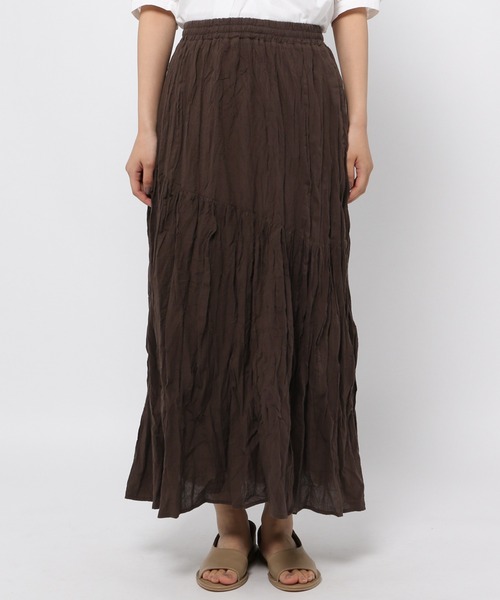 studio CLIP(スタディオクリップ)の「アソートクリンクルスカート(スカート・レディース・ブラウン/その他1/その他2・MEDIUM/LARGE)」の6枚目の写真