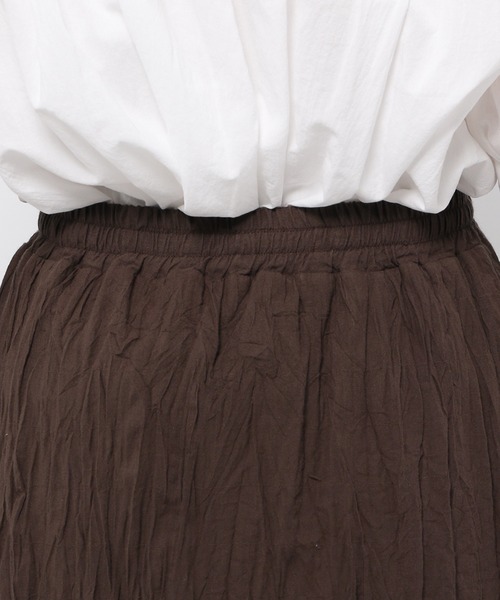 studio CLIP(スタディオクリップ)の「アソートクリンクルスカート(スカート・レディース・ブラウン/その他1/その他2・MEDIUM/LARGE)」の12枚目の写真