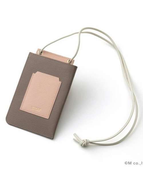 【新品】別注ラルコバレーノスマートダブルショルダーウォレット グレー ラルコバレーノ スマートWショルダーウォレット