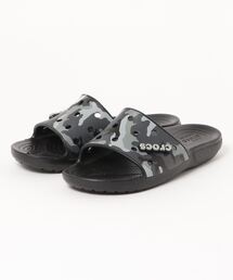 クロックス crocs クラシック クロックス プリンテッド カモ スライド Classic Crocs Printed Camo Slide