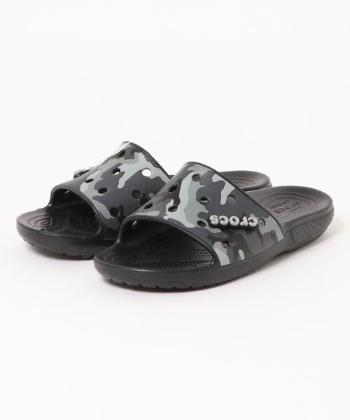 スライド クラシック サンダル カモ Crocs Classic プリンテッド プリンテッド Camo Slide サンダル Crocs クロックス のファッション Classic クロックス Printed