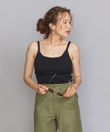 Lepidos | ＜Lepidos＞スクエアネックニットキャミソール(キャミソール)